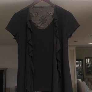 Saint tropes west black blouse